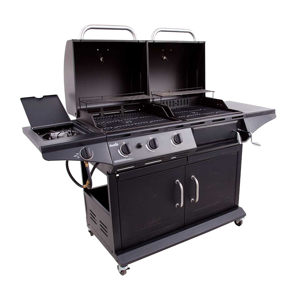 Product Char Broil Deluxe Gas and Charcoal Combo Grill