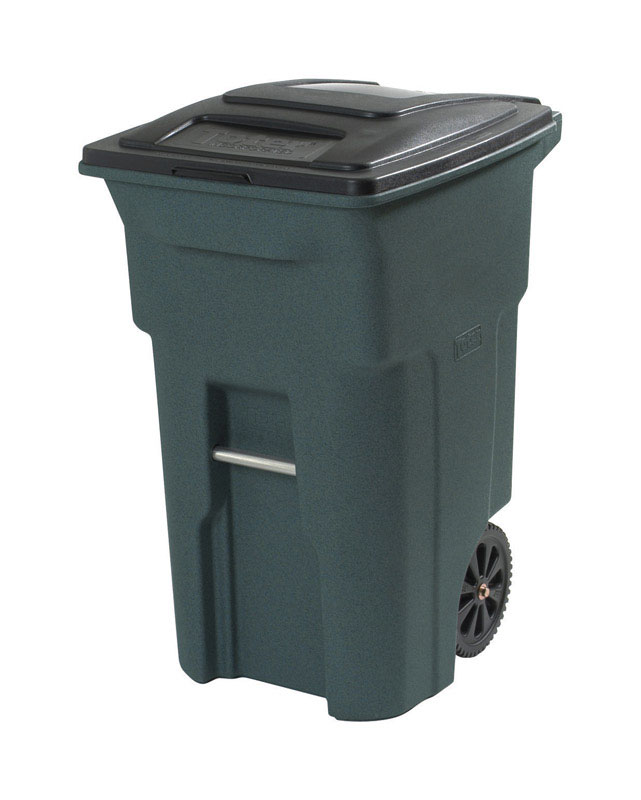 Rubbermaid Black 32 Gallon Outdoor Garbage Can with Wheels & Lid - Ace  Hardware - Ace Hardware